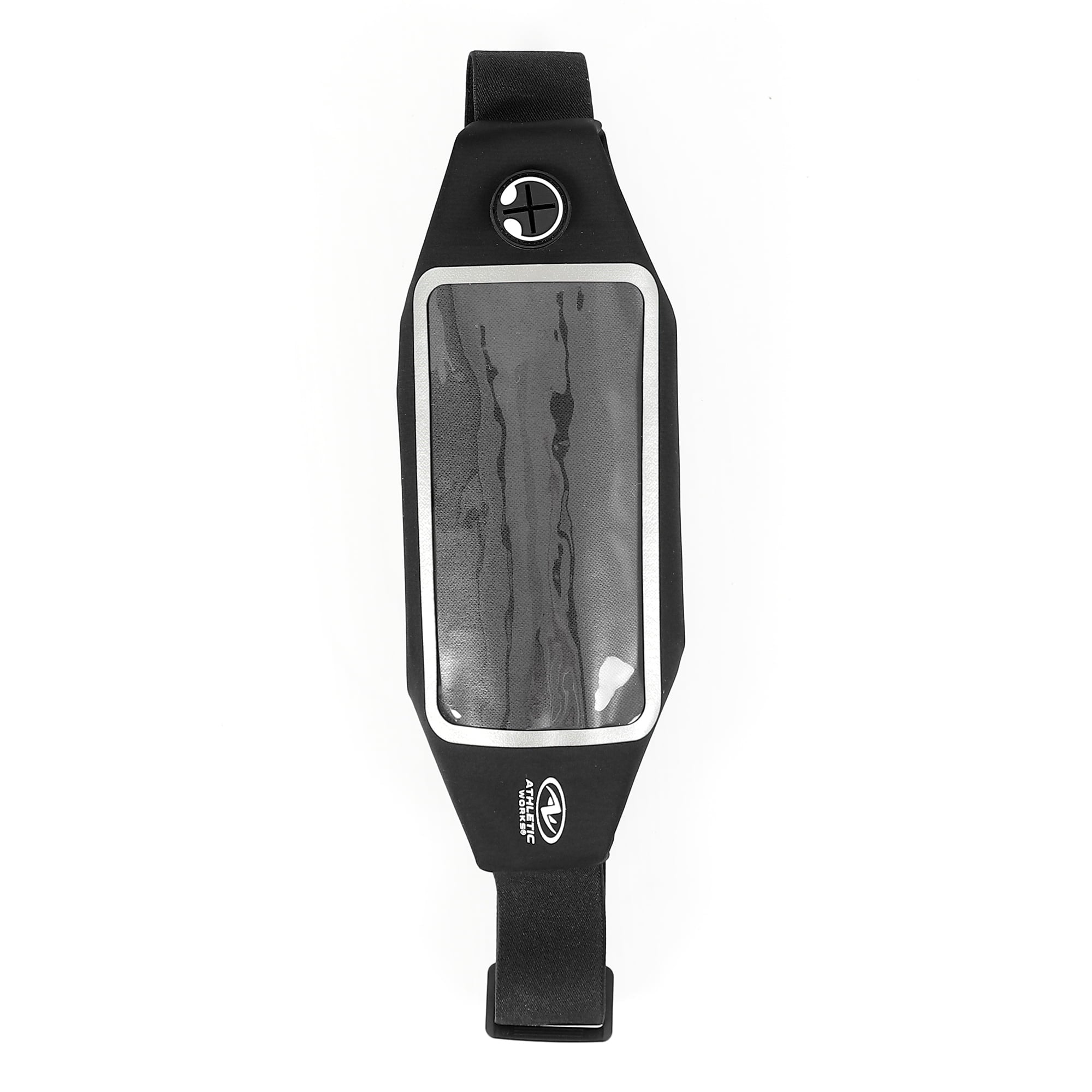 Athletic Works Running Belt with Window for Full - function Touchscreen Operation of Phone with Adjustable belt