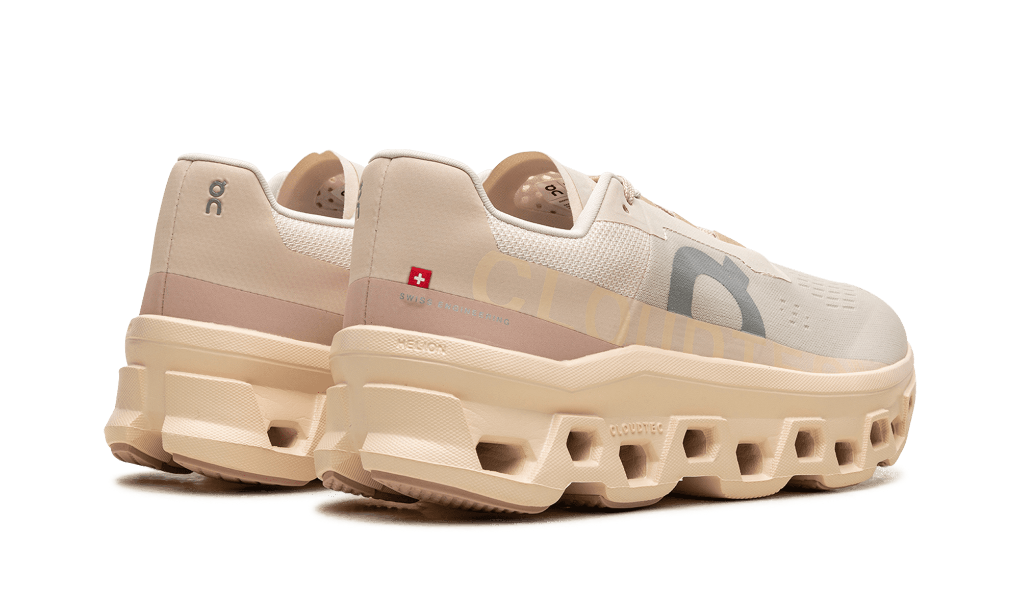 ON RUNNING WOMENS Cloudmonster Womens "Moon/Fawn" 61.97785 61.97785 from Stadium Goods