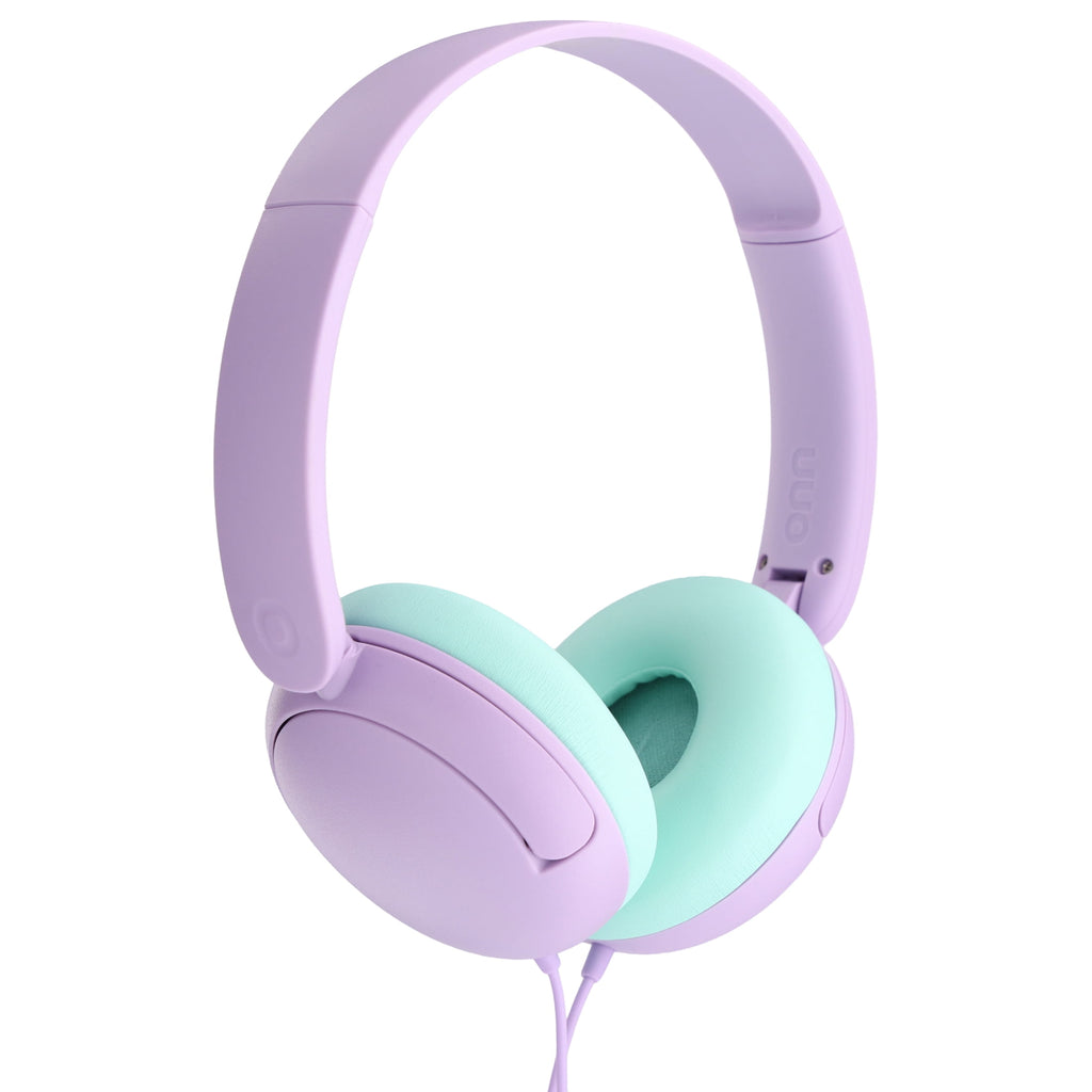 onn On-Ear Headphones with 3.5 mm Connector, Pink