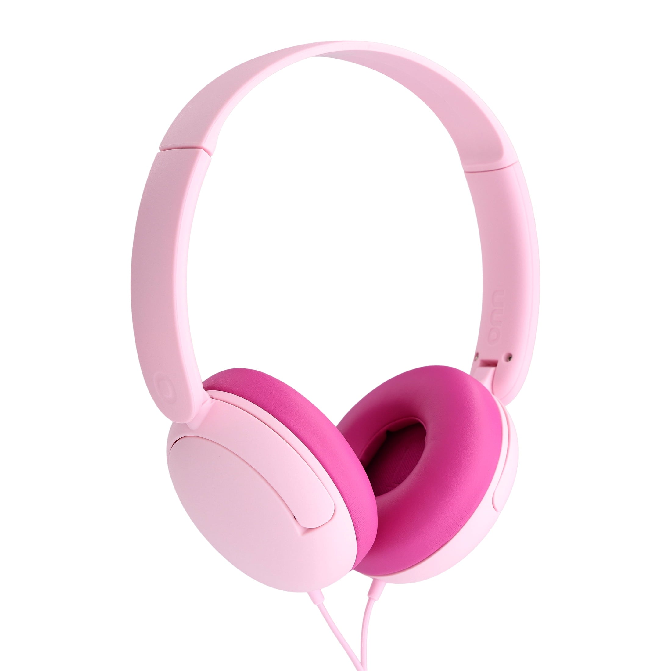onn On-Ear Headphones with 3.5 mm Connector, Pink