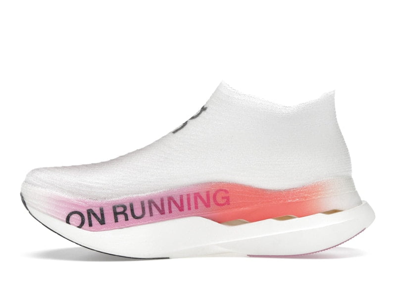 On Men's Running Cloudboom Strike LS White Raspberry Shoes, from StockX