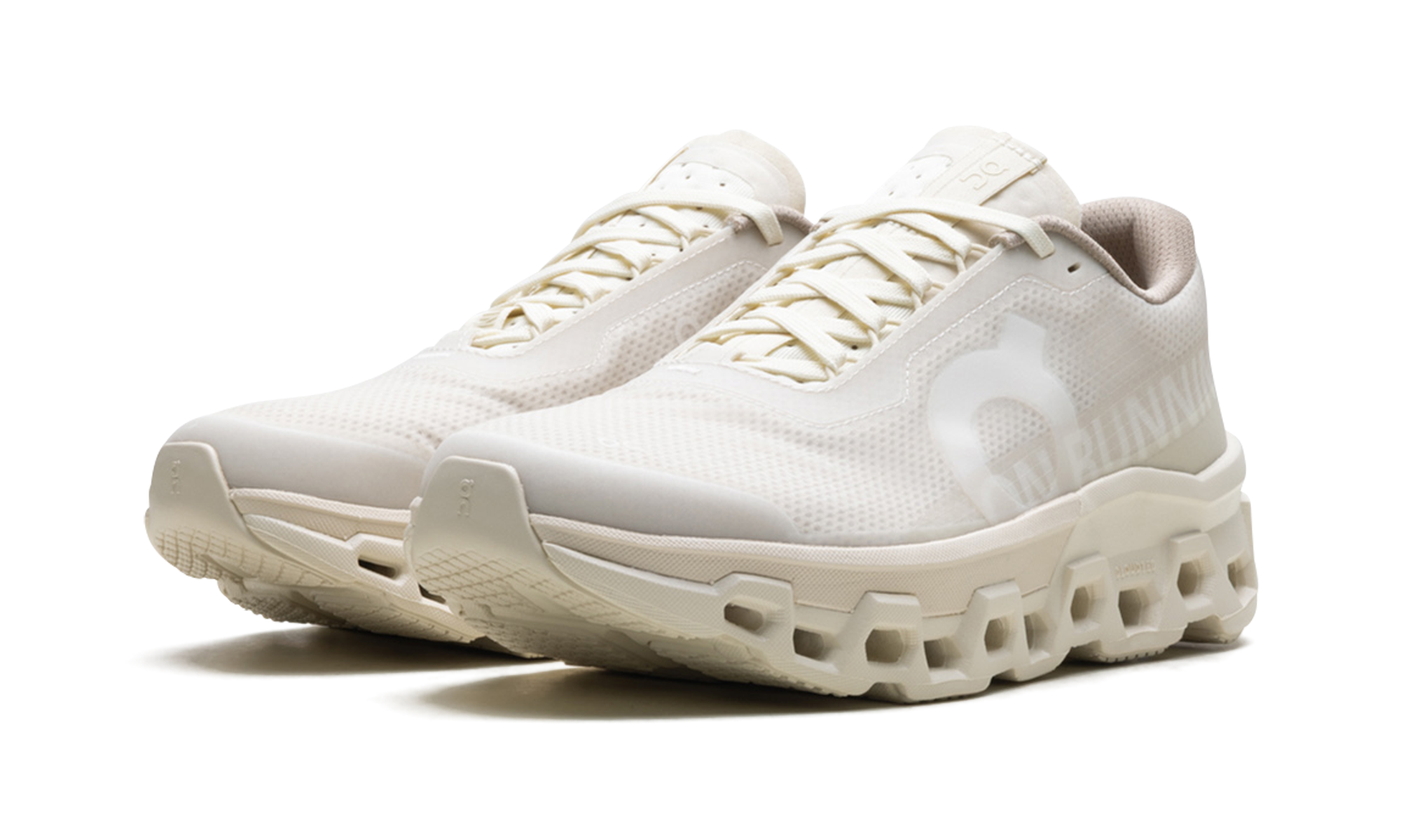 On MENS Cloudmonster 2 Invincible "Ivory/White" 3ME30491195 3ME30491195 from Stadium Goods