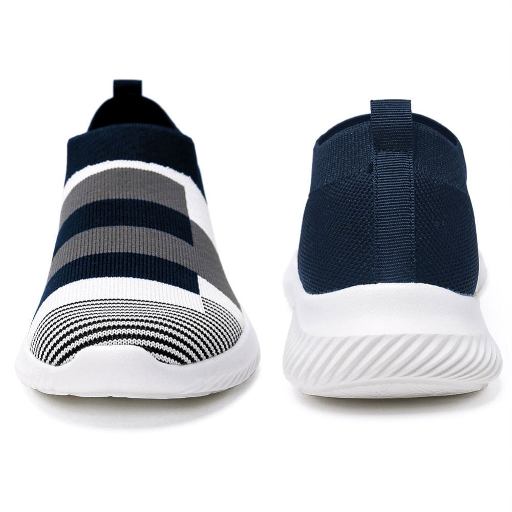 Ablanczoom Womens Sneakers Running Shoes Slip-on Fitness Sports Walking Tennis Flats