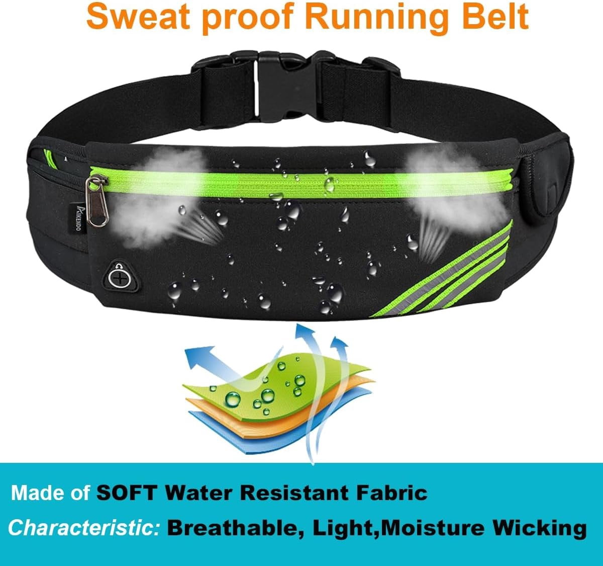Women Fanny Pack Running Belt,Belt Bag,Water Resistant Wasit Pack Bag for Hiking Fitness,Phone Carrier,Running Gear.