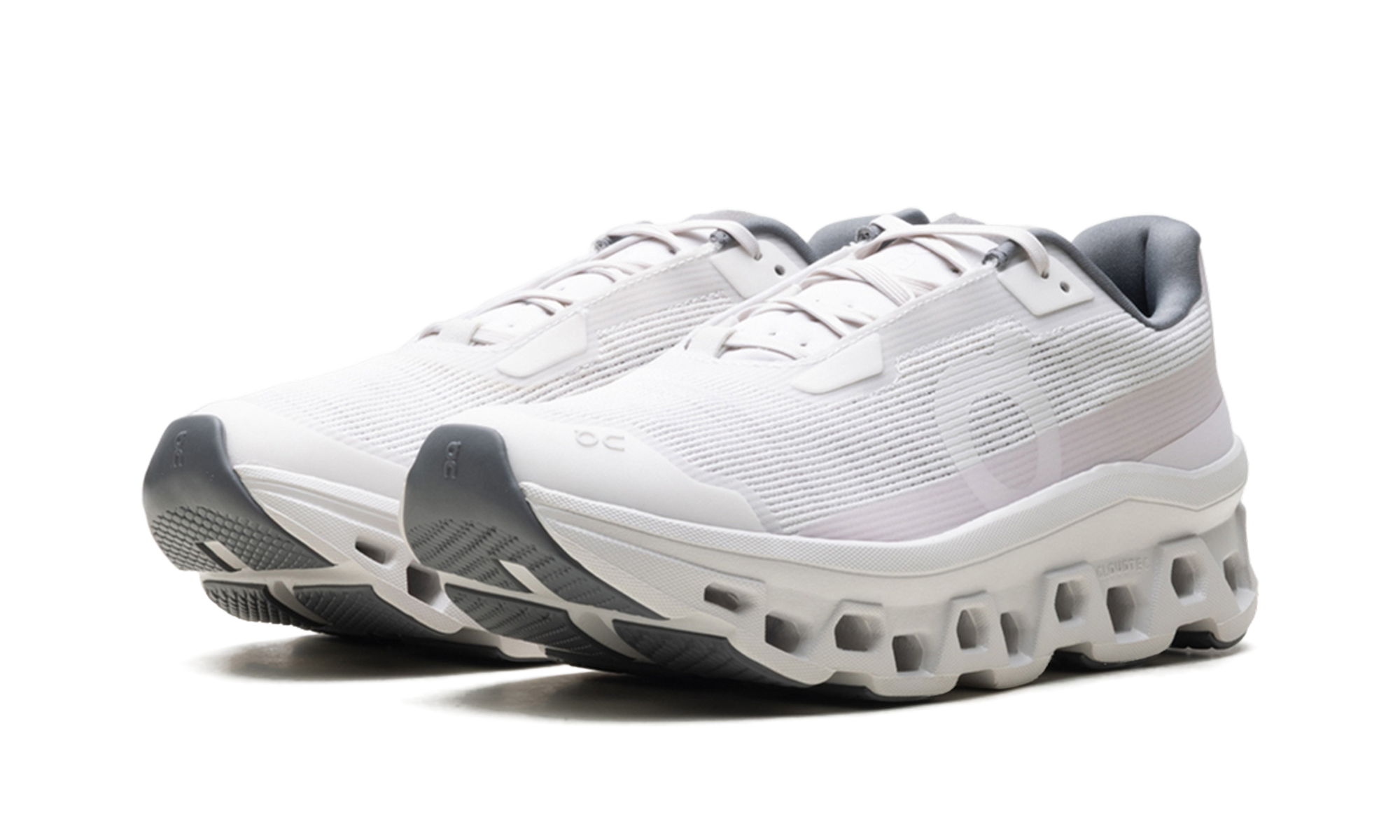 On WOMENS Cloudmonster Void Womens "Ivory Wolf" 3WF10493045 3WF10493045 from Stadium Goods