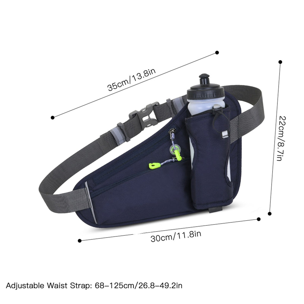 Bag Sports Hydration Belt Bag Running Belt Waist Pack Bum Bag With Water Bottle Holder For Men Women Running Cycle Hiking Walking