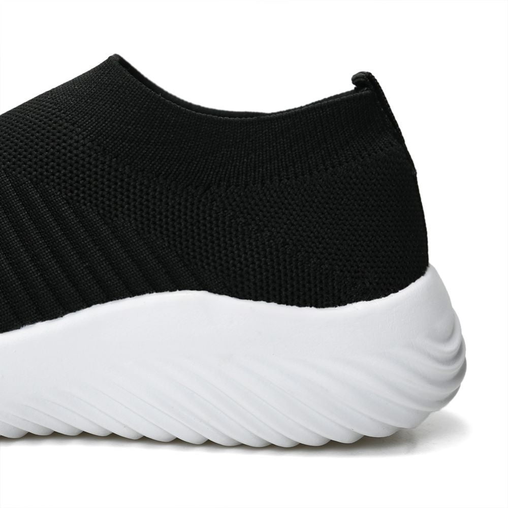 Ablanczoom Womens Sneakers Running Shoes Slip-on Fitness Sports Walking Tennis Flats