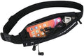 2 Pack Running Belt Slim Pack for Women Men, Phone Holder Runners Pouch Belt for Workout Jogging, Belt Running Gear Accessories, Black, Size, Fashion (Black)
