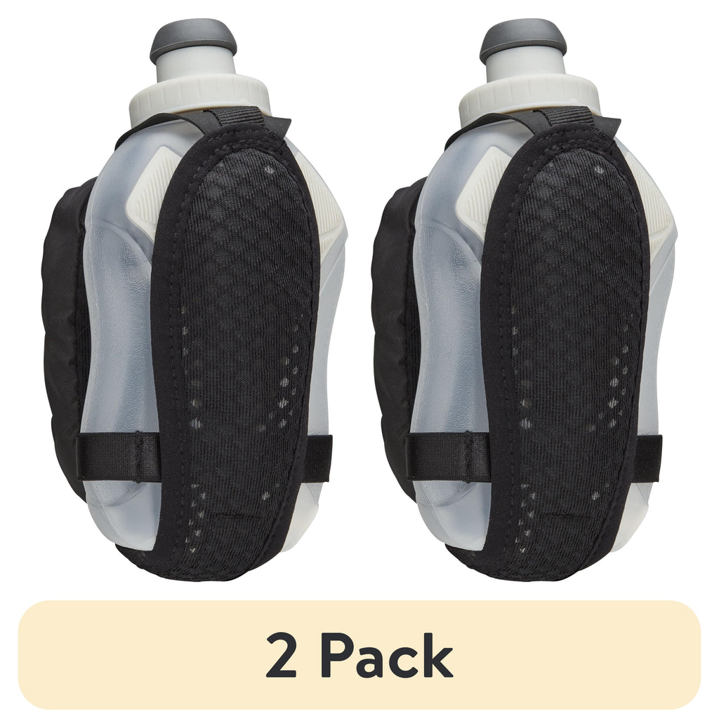 Nathan 12oz Handheld Running Bottle Holder, Black/Marigold OSFA, 1 Pack