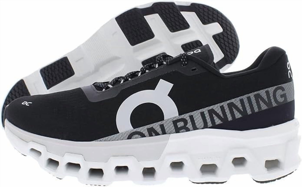 On Men's Cloudmonster 2 Black/Frost 3ME10121197-9.5