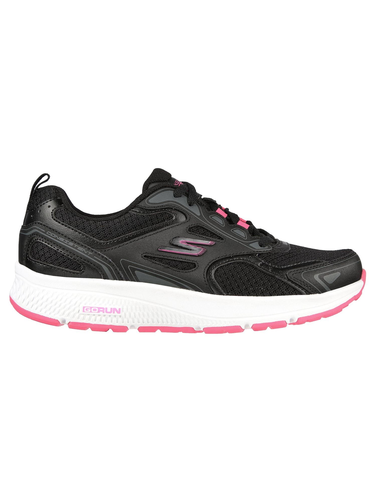 Skechers Women's GO RUN CONSISTENT - Vivid Horizon Lace-Up Running Sneaker (Wide Width Available)