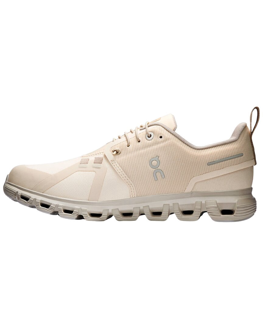 On Running Cloud 6 Waterproof Sneaker, 9, Beige