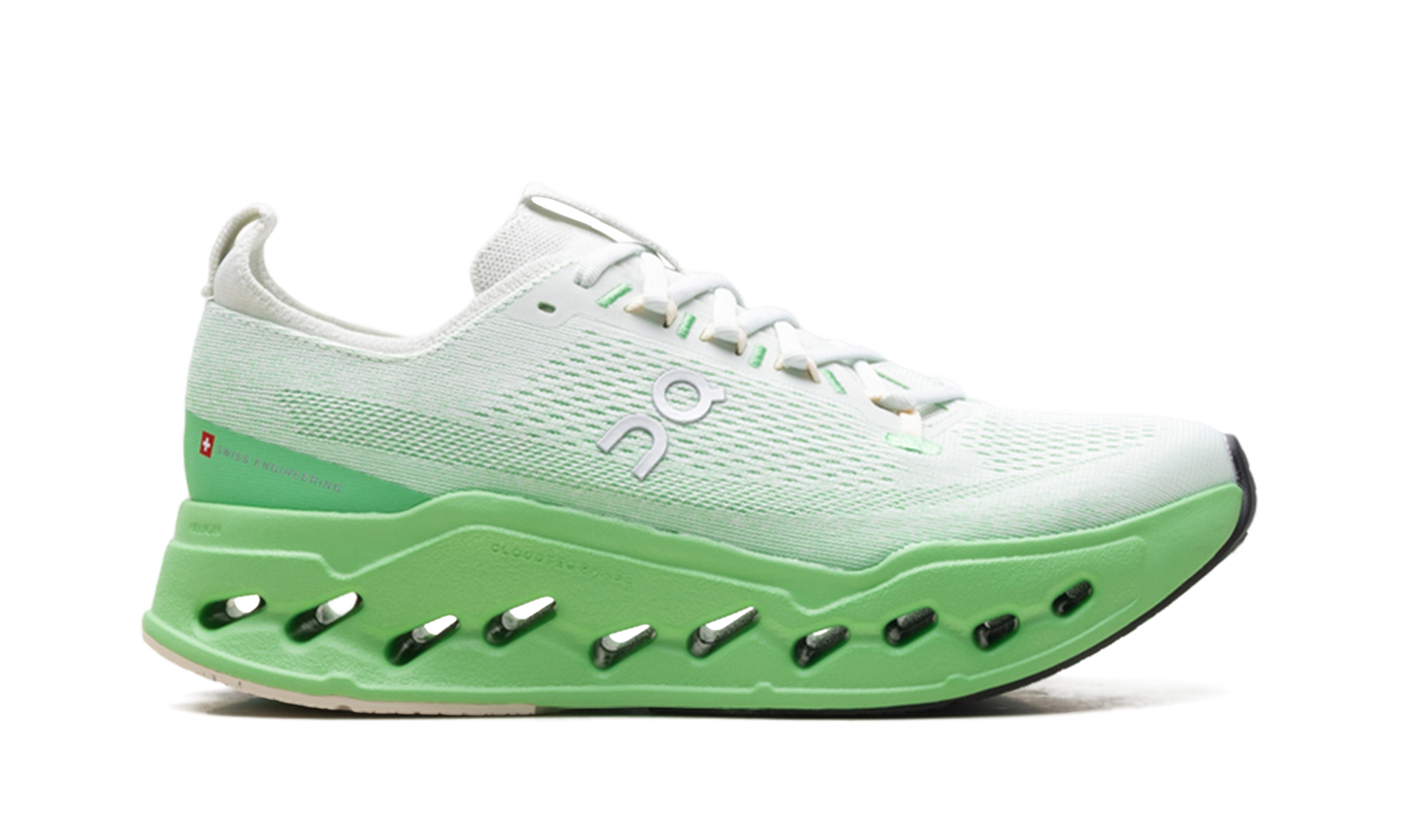 On WOMENS Cloudsurfer Max WMNS "Mineral/Honeydew" 3WF30224288 from Stadium Goods