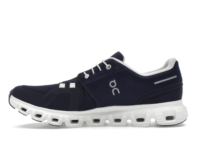 On Men's Running Cloud 6 Midnight White Shoes, from StockX