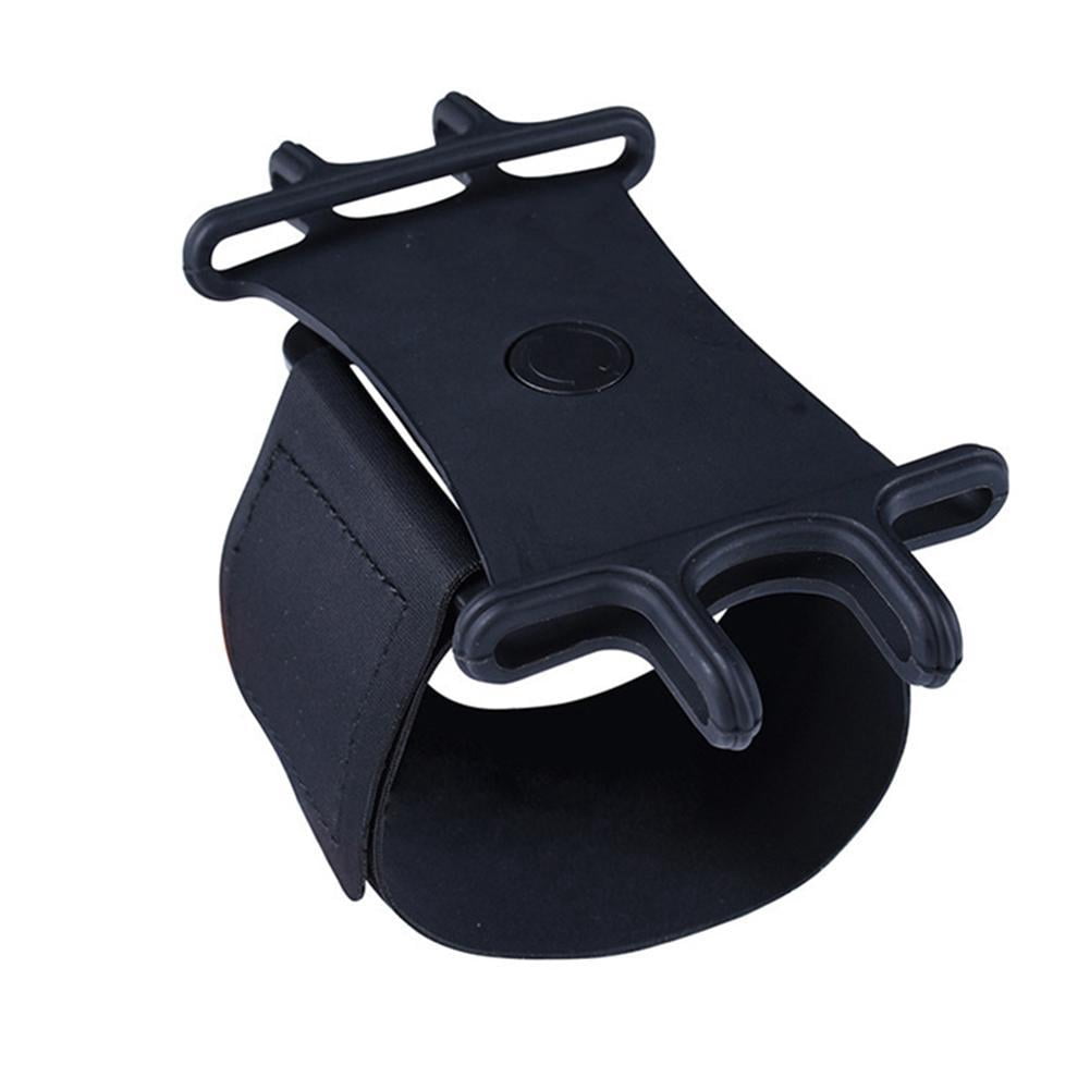 360 Degree Rotatable Wristband Cell Phone Running Holder, Forearm Band Wristband Thumb Wrist Belt Sport Jogging Gym Armband, Adjustable Cycling Wristband Pouch Bag, for 4-6.5 Inch Phone