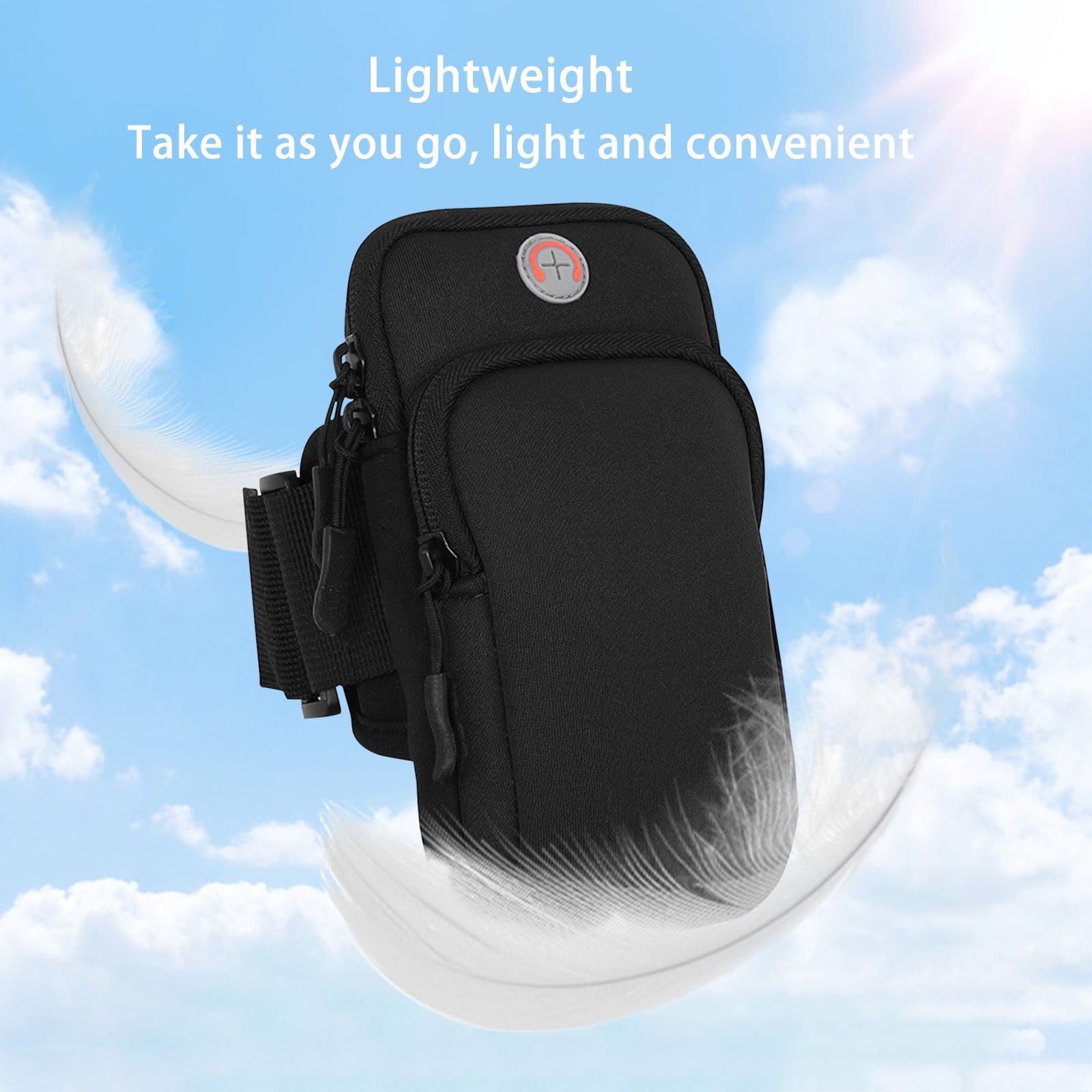 lulshou Phone Holder Arm Bands For Men & Women Fits All Cell Phones Use For Running Walking