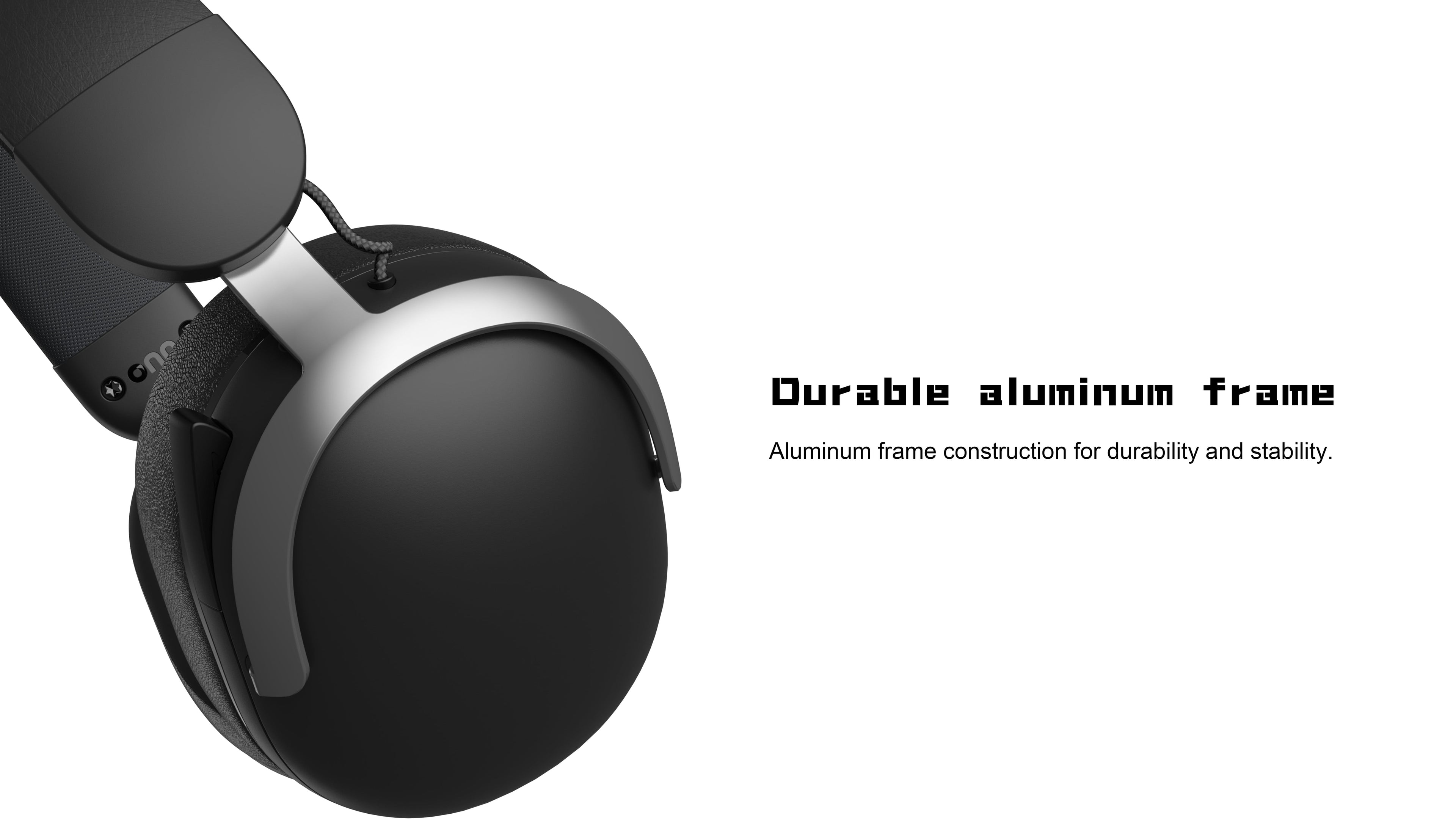 onn Wireless Gaming Headset Compatible with PlayStation 5, Bluetooth/2.4GHz, Black