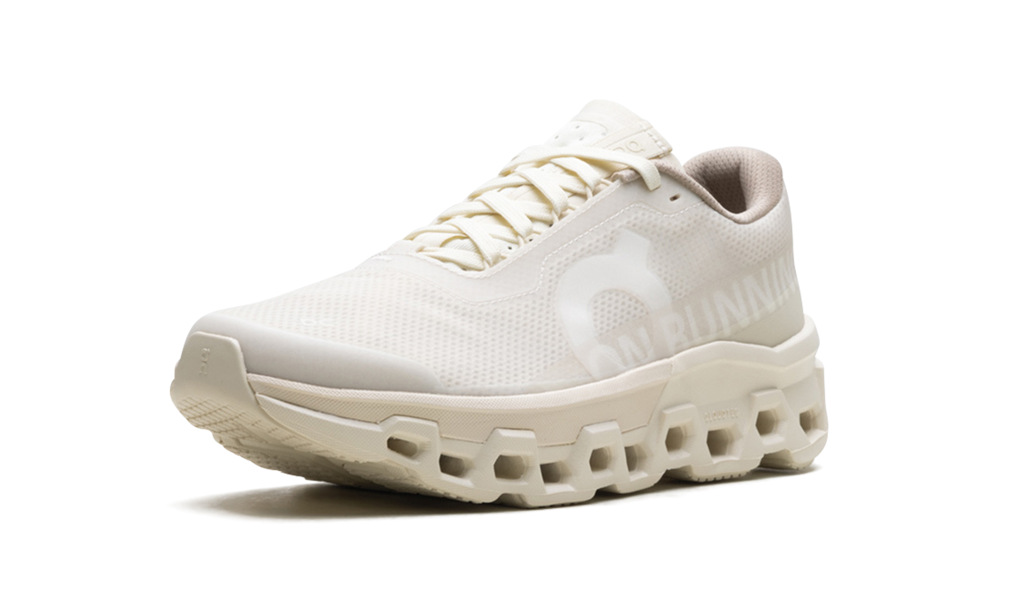 On MENS Cloudmonster 2 Invincible "Ivory/White" 3ME30491195 3ME30491195 from Stadium Goods