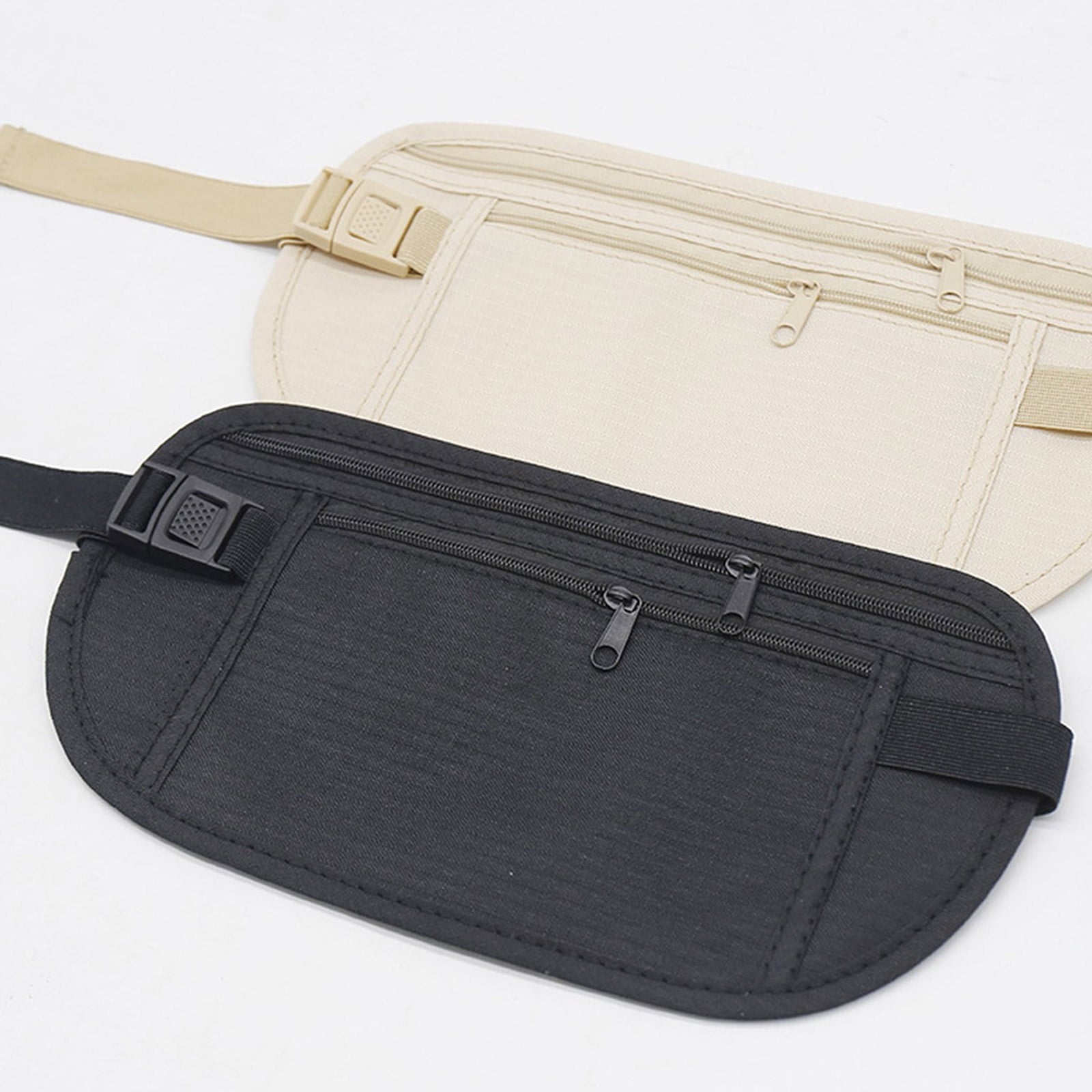 Thin Running Belt Fannys Pack Runners Phone Holder Waist Bag,Travelling Money Phone Holder Running Gear Accessories