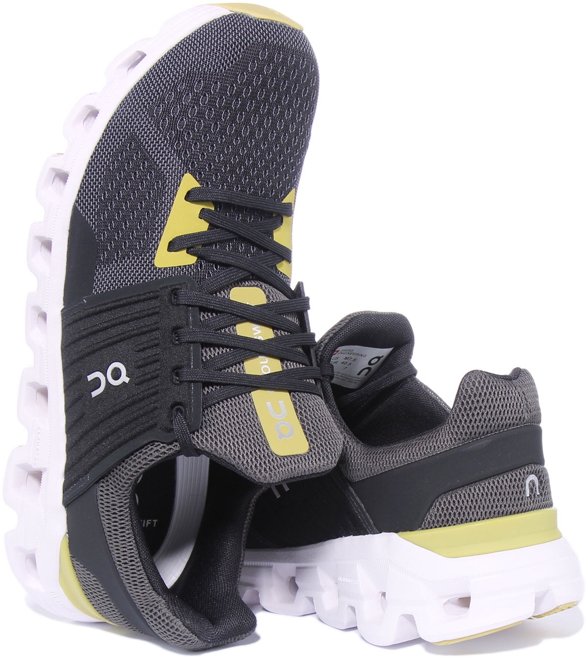 On Running Cloudswift Mens Shoes Size: 10, Color: Magnet/Citron
