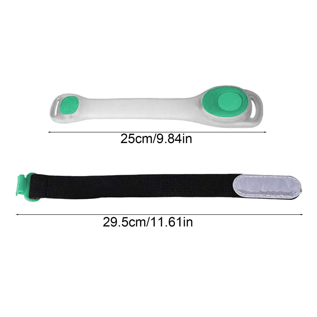 LEHOZIHEQ LED Armband, Running Lights for Runners, Running Lights, High Visibility Reflective Running Gear Adjustable Light Up Arm Bands for Men Women Kids
