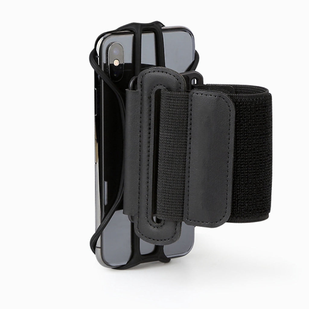 Universal Wristband Forearm Wrist Armband Phone Case Holder 360°Rotation for Workout Sports Running