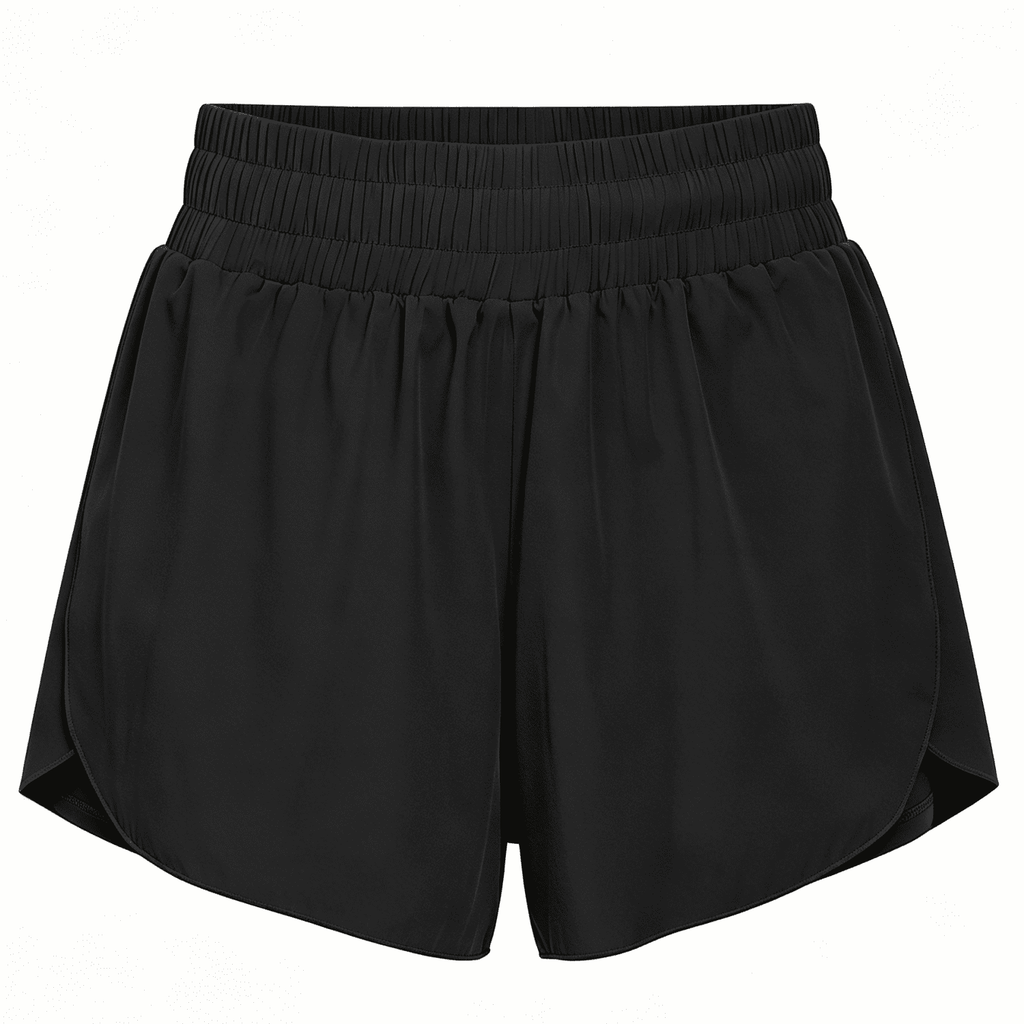 NELEUS Womens 2 in 1 Workout Yoga Shorts for Athletic Gym Running Casual Summer Short with Pocket,Navy Blue,US Size L