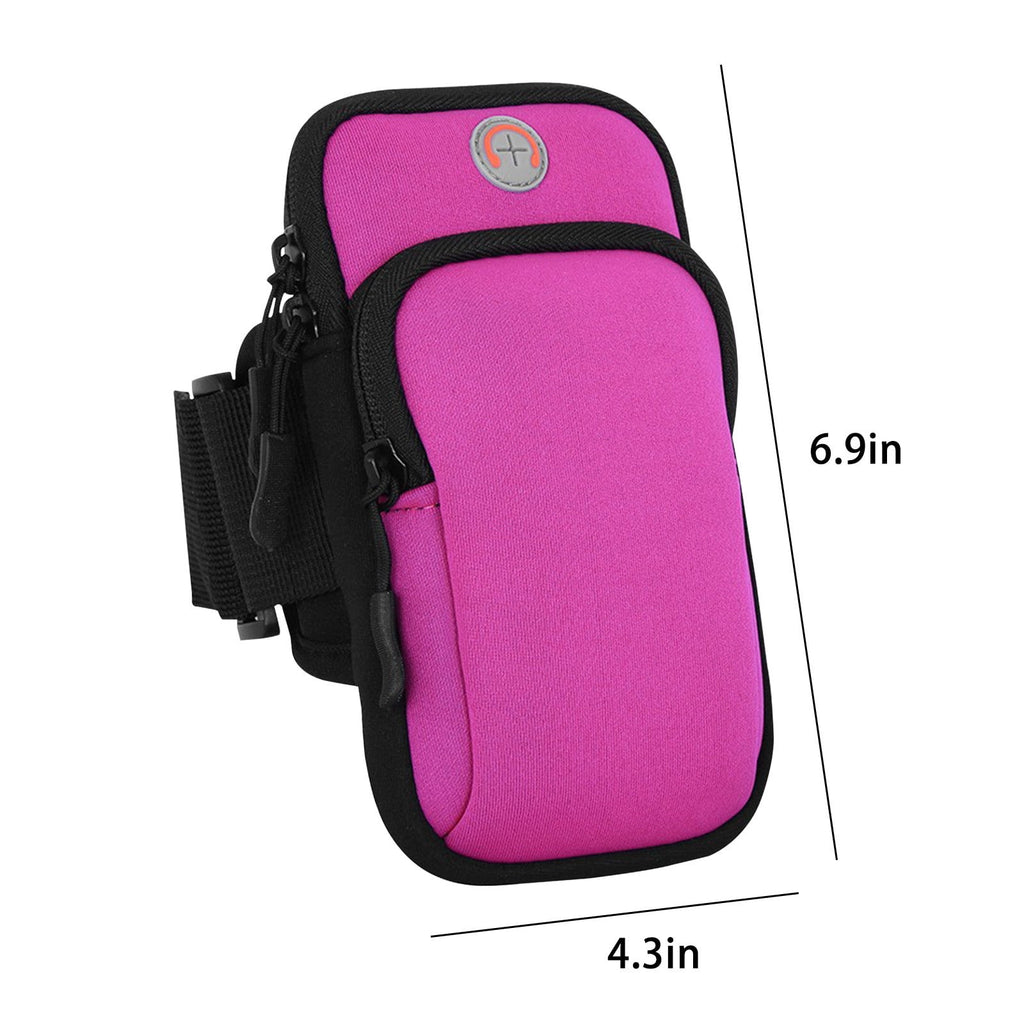 lulshou Phone Holder Arm Bands For Men & Women Fits All Cell Phones Use For Running Walking