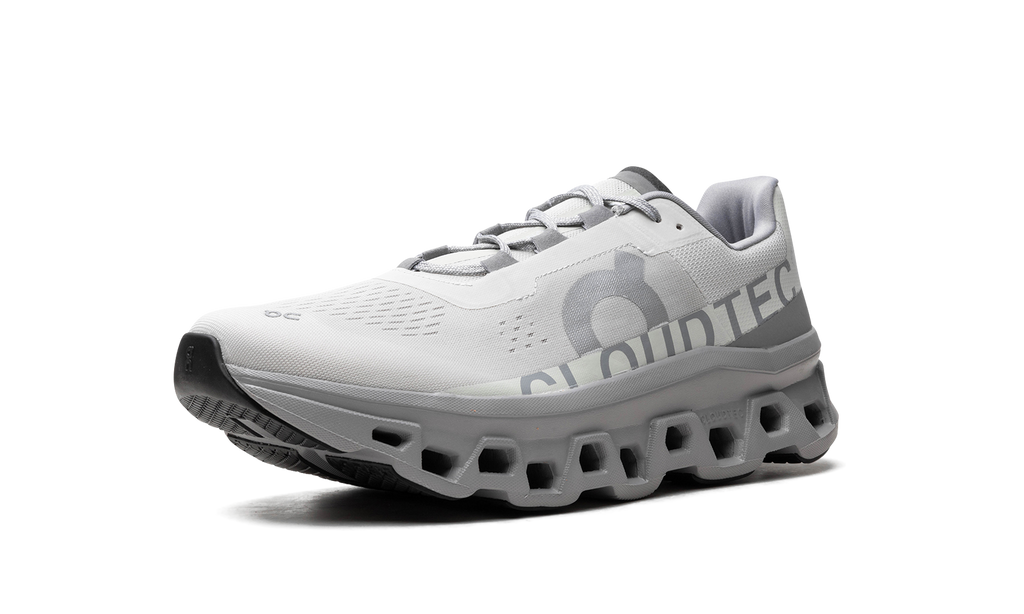 On MENS Cloudmonster "Ice | Alloy" 61.97788 from Stadium Goods