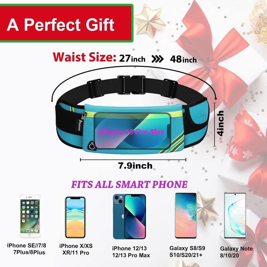 Women Fanny Pack Running Belt,Belt Bag,Water Resistant Wasit Pack Bag for Hiking Fitness,Phone Carrier,Running Gear.