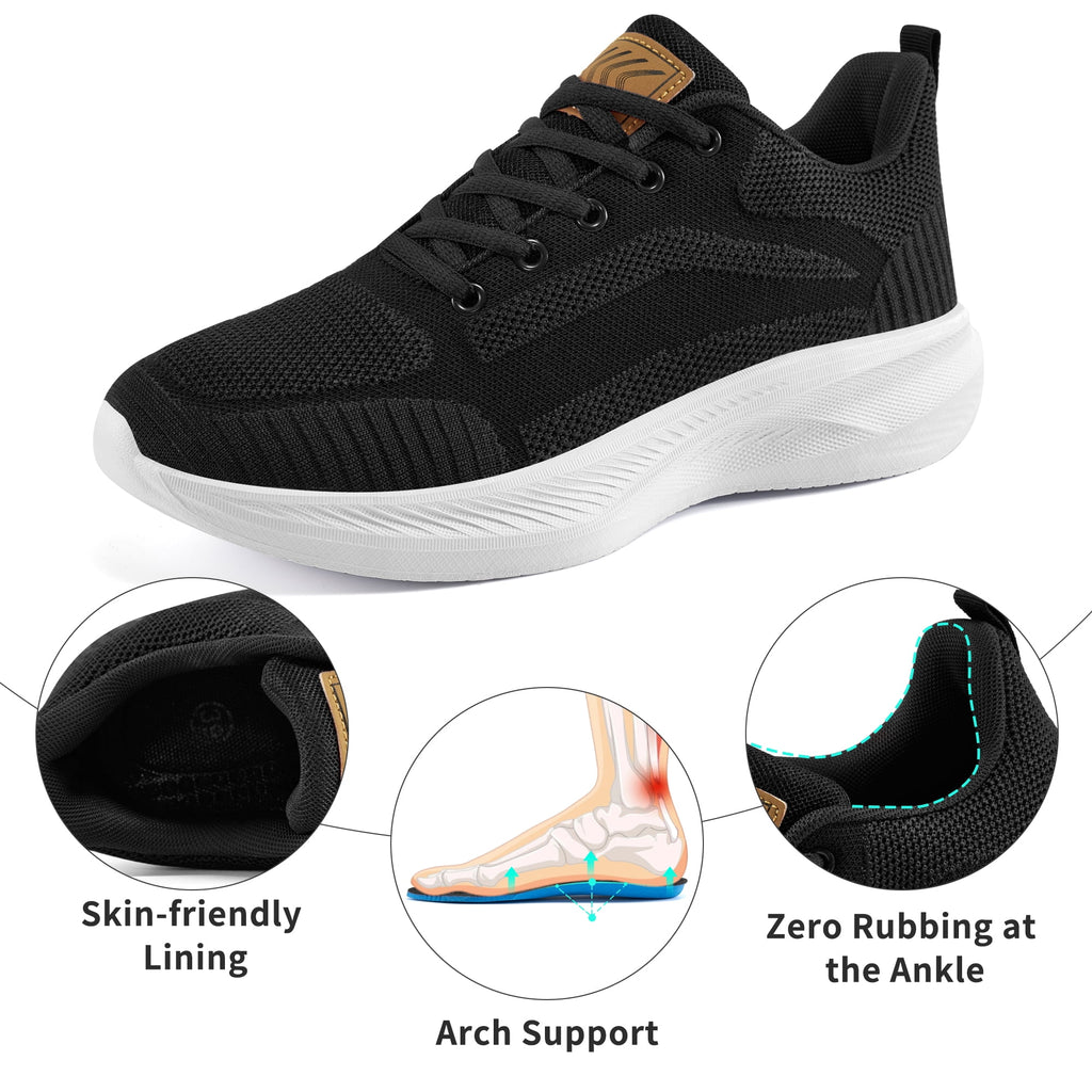 Ablanczoom Womens Sneakers Shoes: Comfortable Woman Running Shoes Lightweight Athletic Tennis Shoe