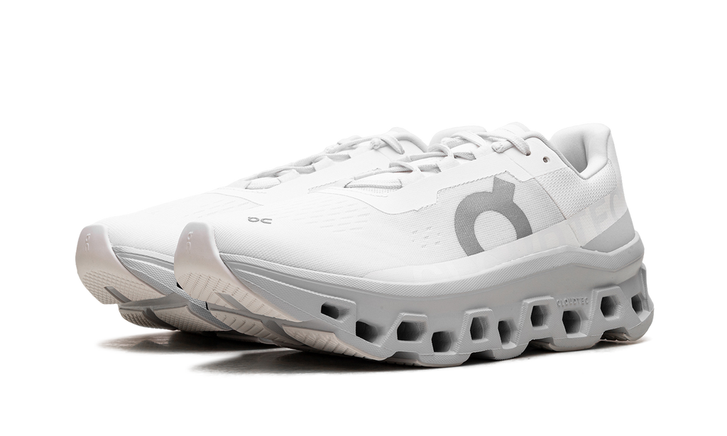 On MENS Cloudmonster "White Glacier" 61.97654 from Stadium Goods