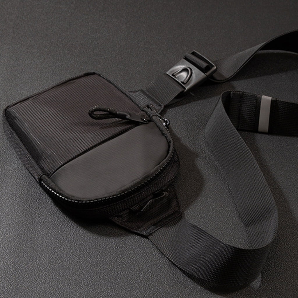 Sports Men Chest Bag Water Waist Pack Running Phone Holder Crossbody Slings Bag Outdoor Sports Accessory