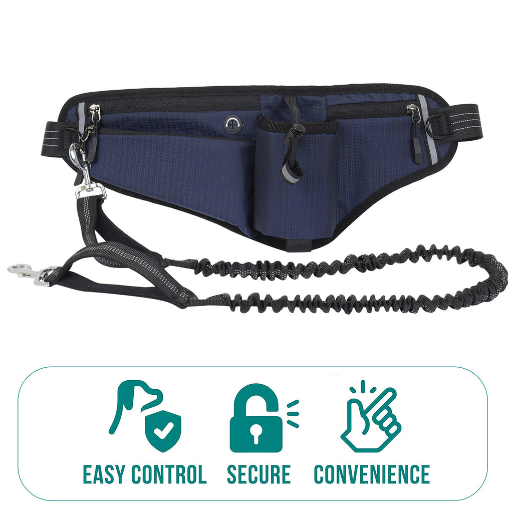 NFTIGB Running Belt Waist Pack Adjustable Hydration Bag with Water Bottle Holder for Runners Men Women, Black (10.63 inches / 27 cm)
