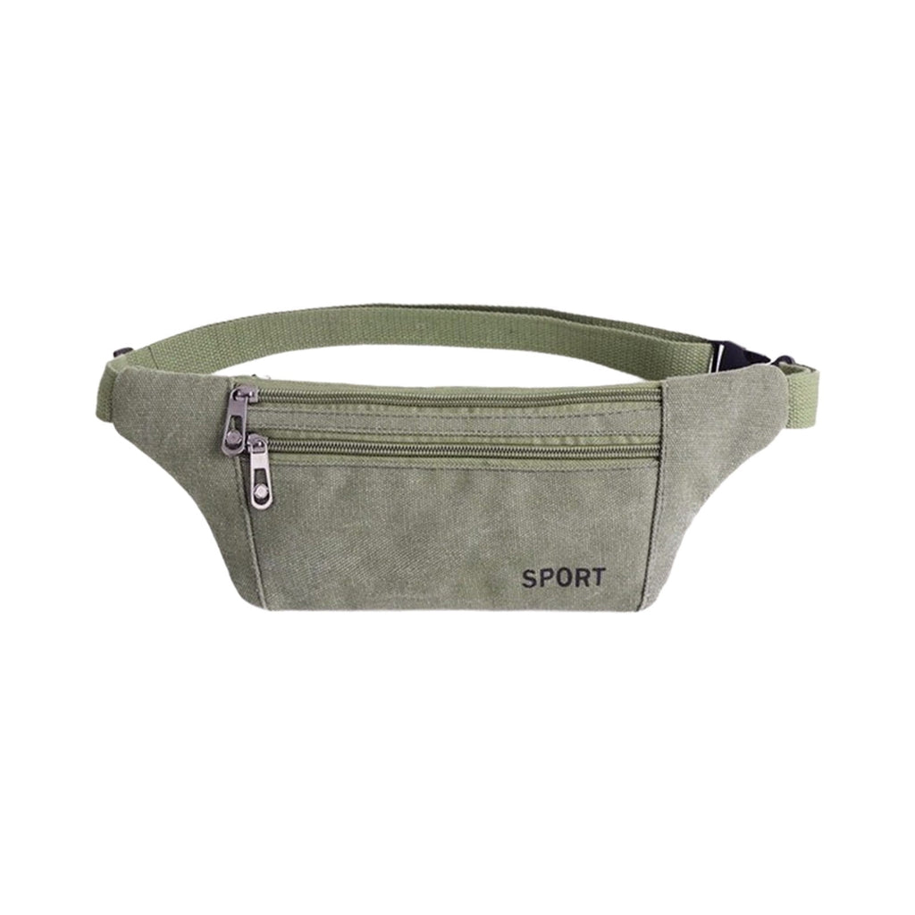 Seyotauo Slim Running Belt Fanny Pack for Men Women, Running Phone Holder Runners Pouch Waist Pack for Travel Running Hiking Workout Dog Walking Outdoors Sport Fishing Accessories