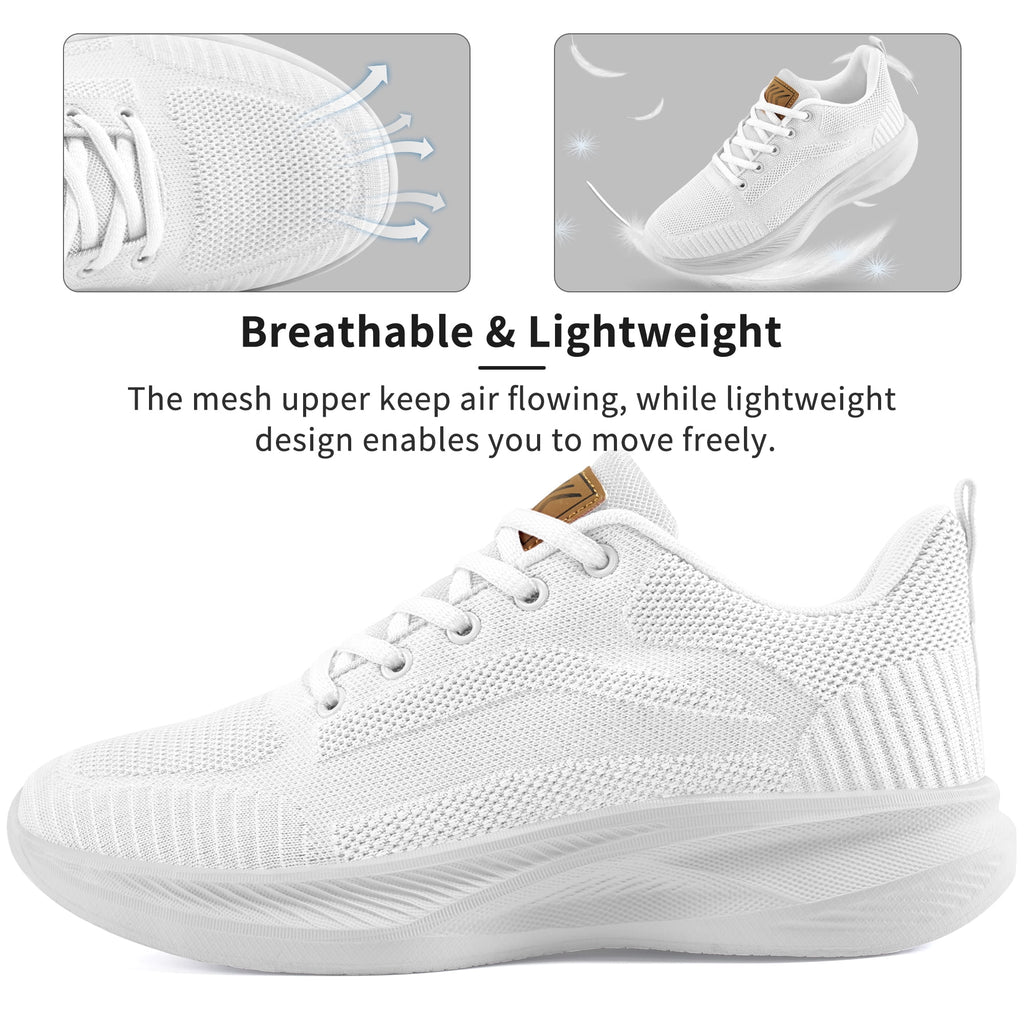 Ablanczoom Womens Sneakers Shoes: Comfortable Woman Running Shoes Lightweight Athletic Tennis Shoe
