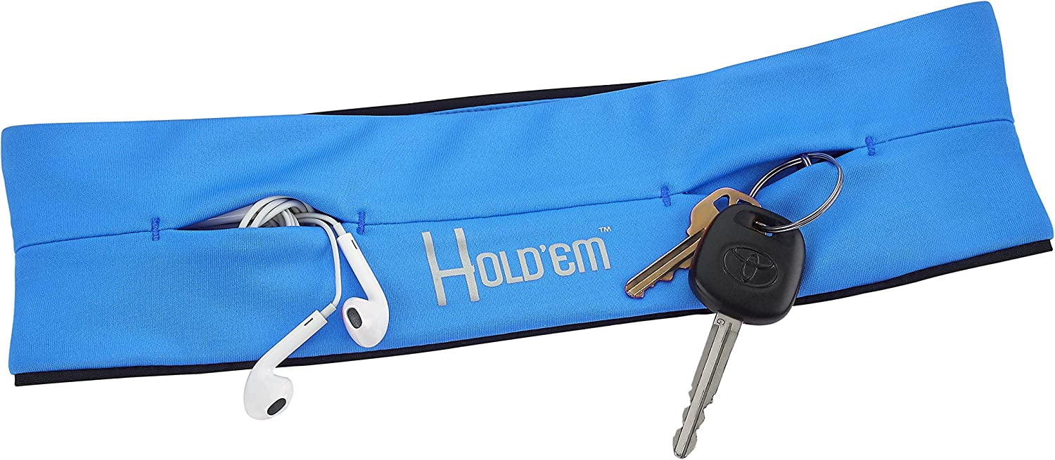 World Best Premium Hold'em Running Belt with Unique Pockets for Unisex Adult - Red