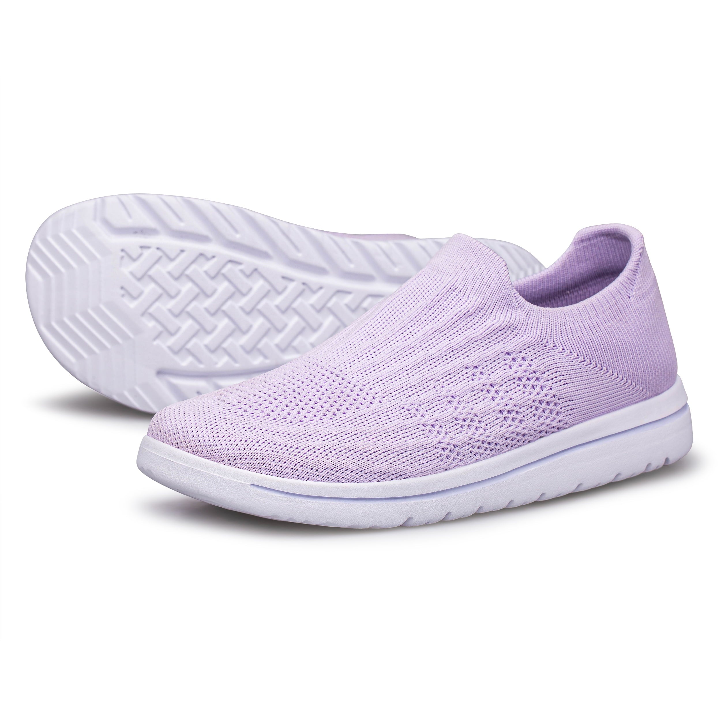 Unisex Sock Walking Shoes Wide Toe Box Slip-on Mens Running Shoe Womens Lightweight Casual Fashion Sneakers Black 8Women/6Men