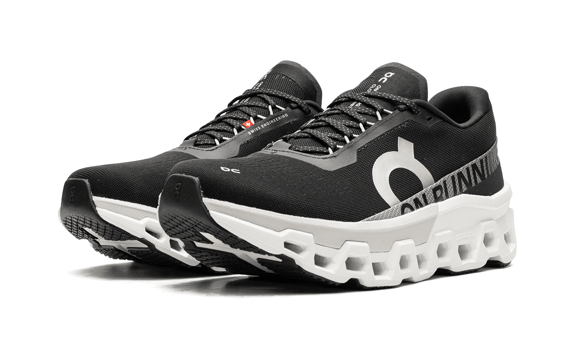 ON RUNNING MENS CLOUD MONSTER 2 "BLACK/WHITE" 3ME10121197 3ME10121197 from Stadium Goods