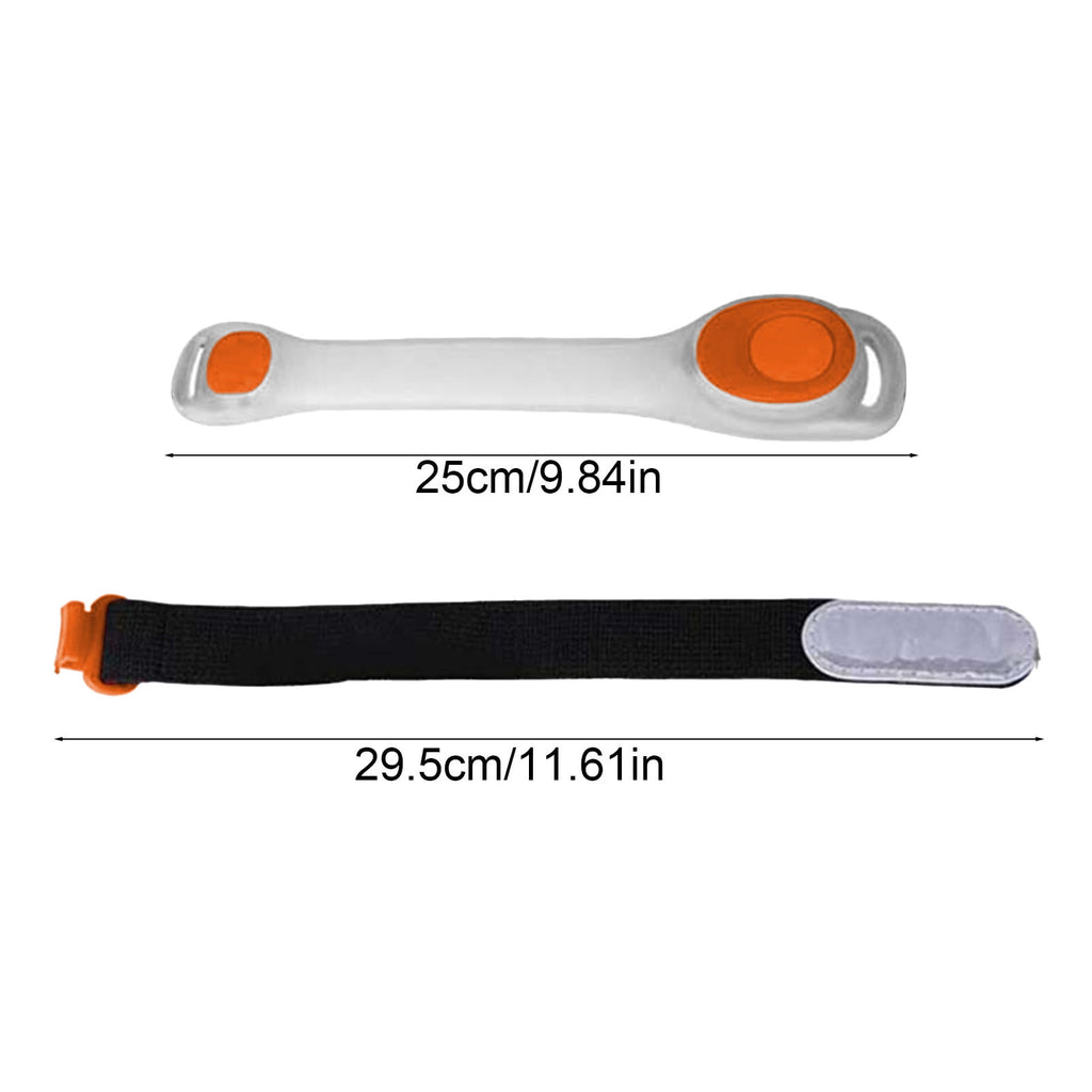 Yunuuuoa 2 Packs LED Running Armband Light, High Visibility Reflective Safety Armband for Night Jogging Cycling, Waterproof Adjustable with Multiple Modes, Outdoor Sports Gear for Adults