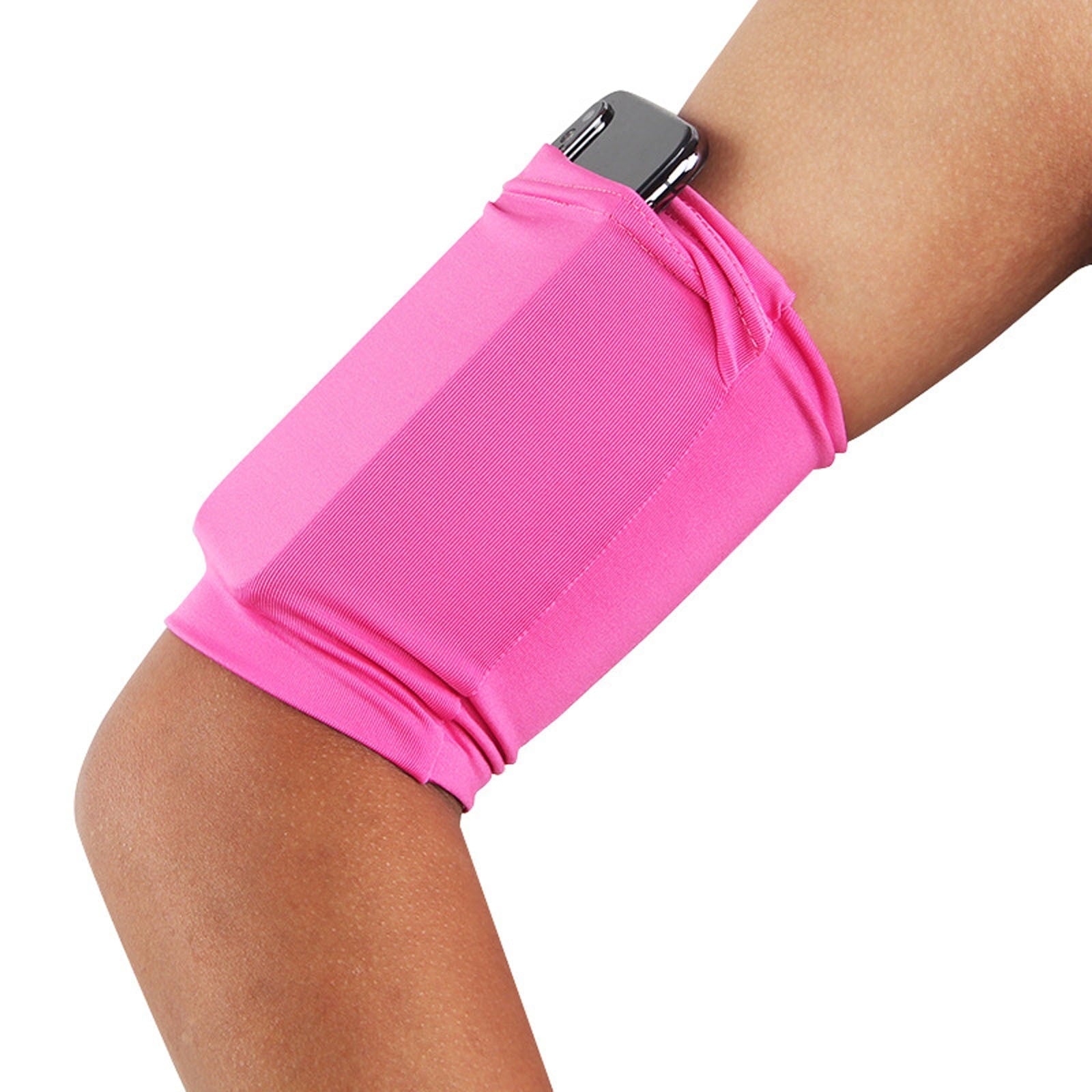 Summercome Phone Armband, Sports Running Armband for Women & Men, Lightweight & Comfortable Arm Band Strap, Running Phone Holder Pouch Sleeve, Ideal for Exercise Workout for All Cellphone, Black