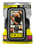 Active Armband L, Adjustable Sport Phone Holder with Touchscreen Cover, Reflective, Compatible with iPhone 7, 6s, 6, SE, 5s, 5c, Samsung Galaxy S, Audio Port Access, Running, Workout Use, Blue