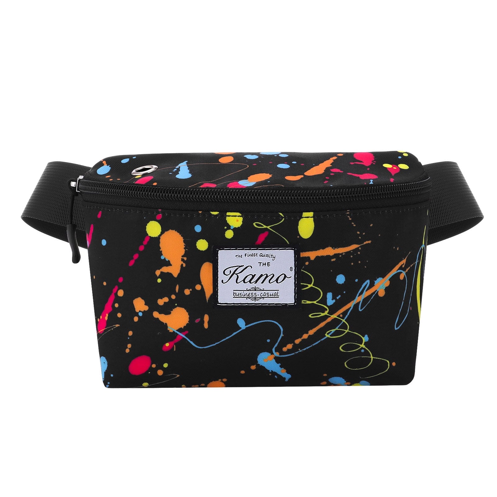 HAWEE Fanny Packs for Women - Slim Yet Spacious Waist Pack with Headphone Cord Access - Lightweight Fannie Hip Bag Great for Hiking, Walking, Biking, Running, Travel