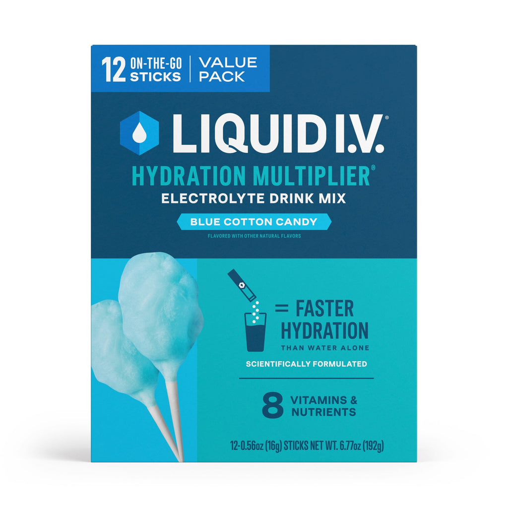 Liquid I.V.® Arctic Raspberry Hydration Multiplier® Powdered Electrolyte Drink Mix, 6 Count Packets