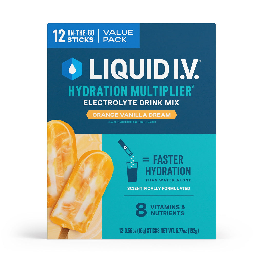 Liquid I.V.® Strawberry Hydration Multiplier® Powdered Electrolyte Drink Mix, 6 Count Packets
