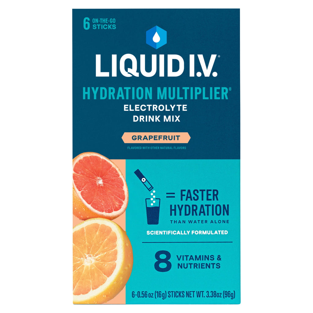 Liquid I.V.® Watermelon Hydration Multiplier® Powdered Electrolyte Drink Mix, 6 Count Packets