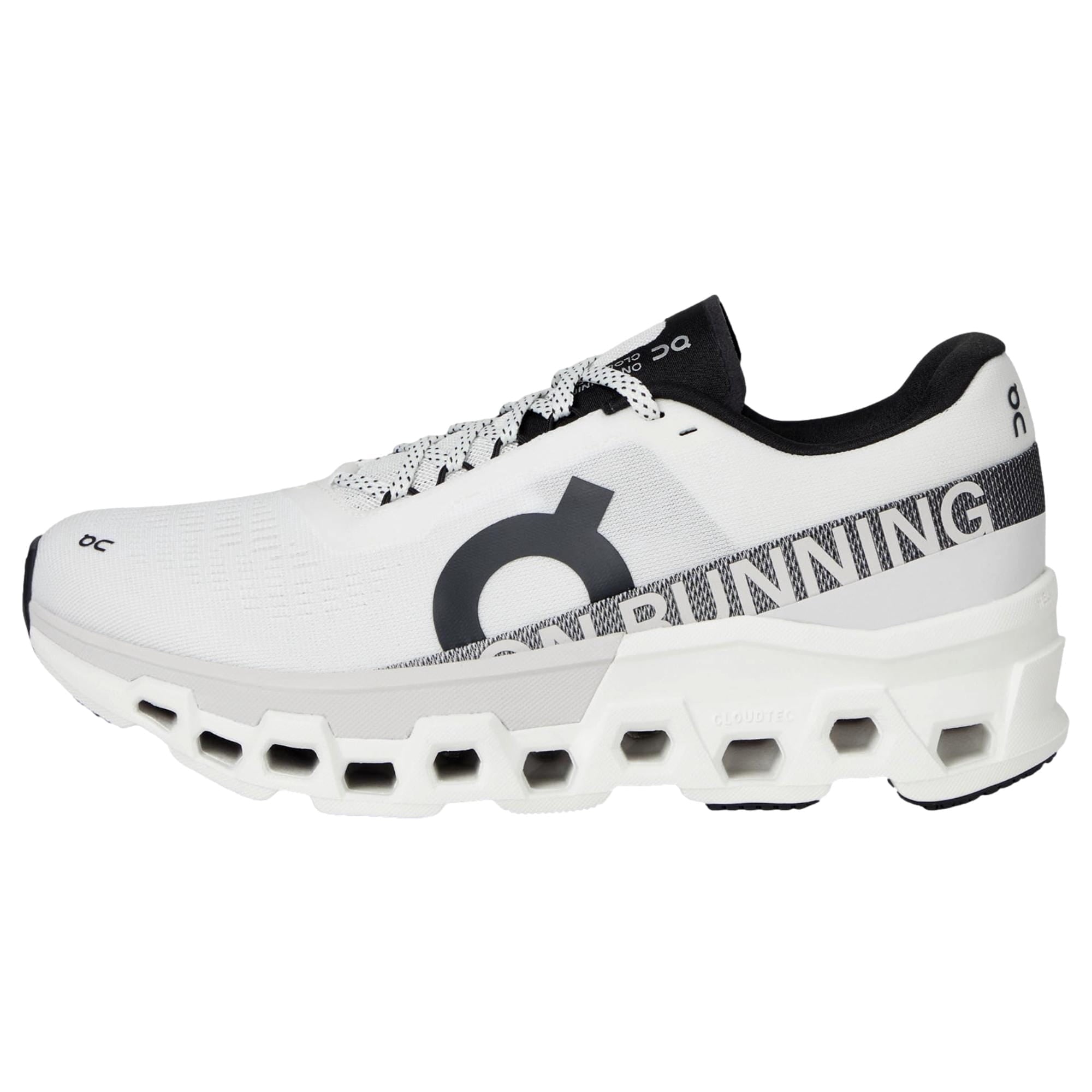 On Men's Cloudmonster 2 Black/Frost 3ME10121197-11.5