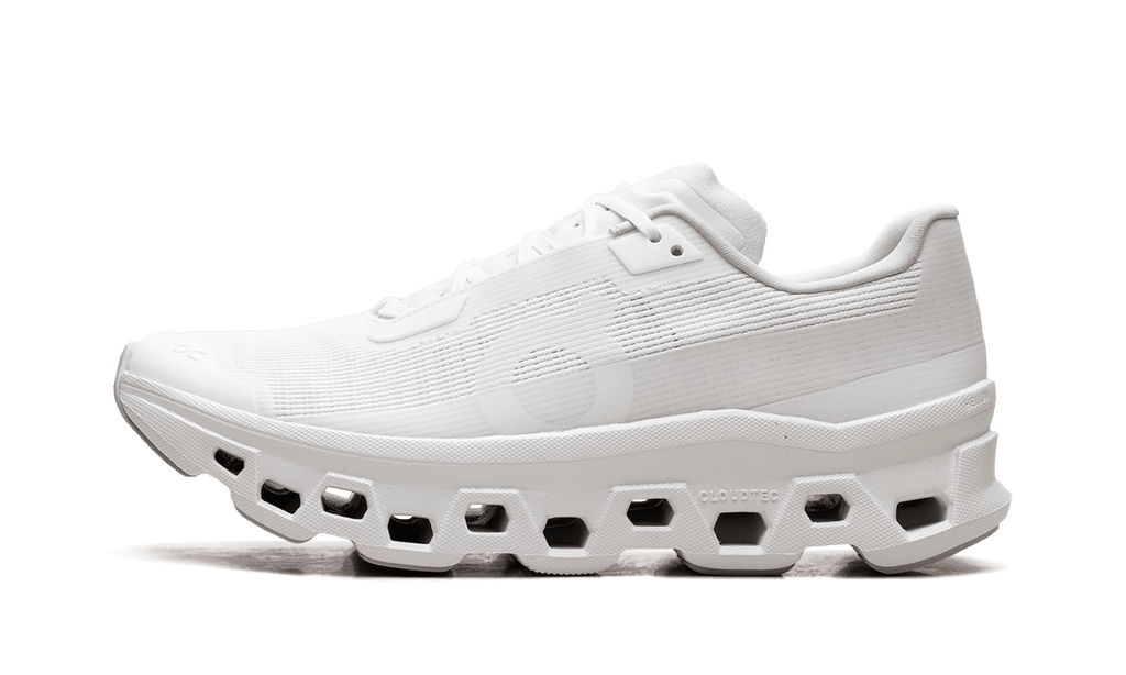 ON RUNNING WOMENS Cloudmonster Void Womens "Triple White" 3WG10811200 3WG10811200 from Stadium Goods