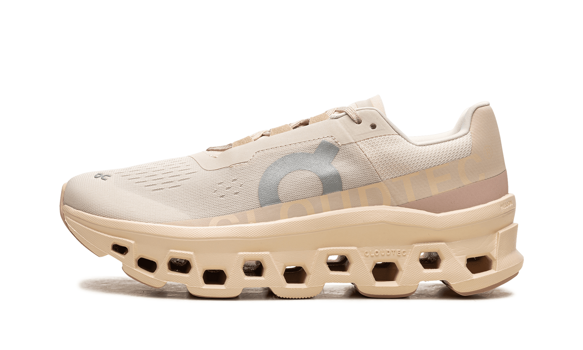 ON RUNNING WOMENS Cloudmonster Womens "Moon/Fawn" 61.97785 61.97785 from Stadium Goods