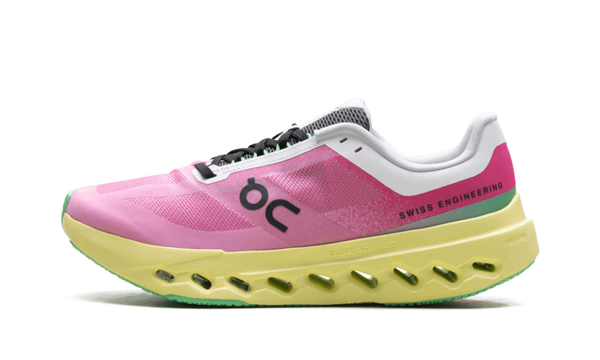 ON RUNNING WOMENS Cloudsurfer Next Womens "Pink Limelight" 3WE30053214 3WE30053214 from Stadium Goods